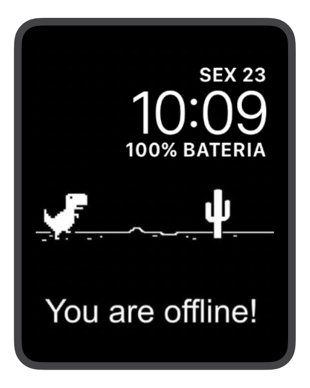 You are offline.