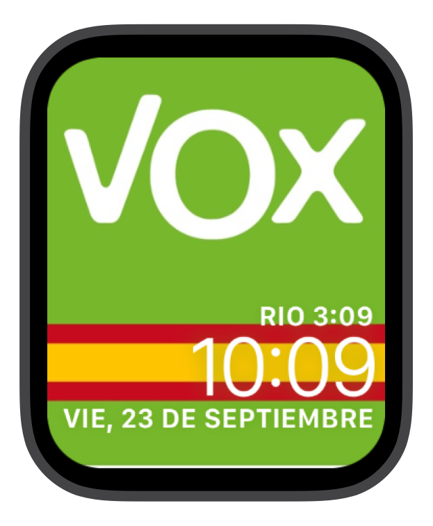 VOX Bandera verde