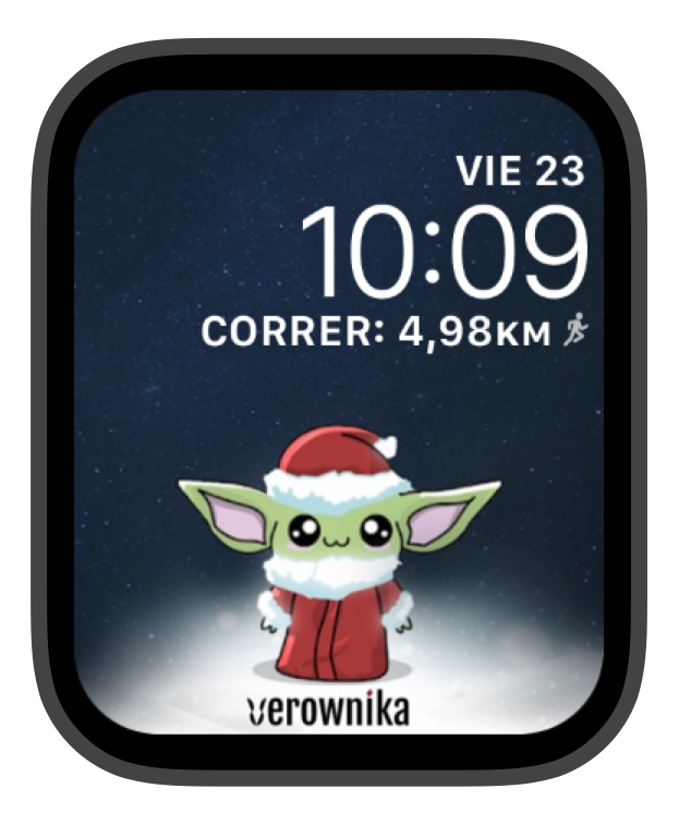 baby Yoda Christmas VEROWNIKA