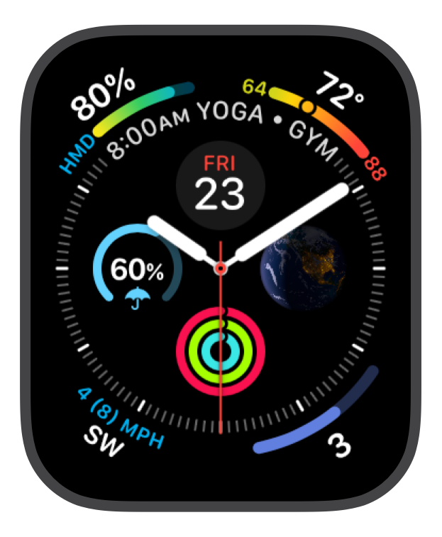 Apple watch best sale 3 infograph