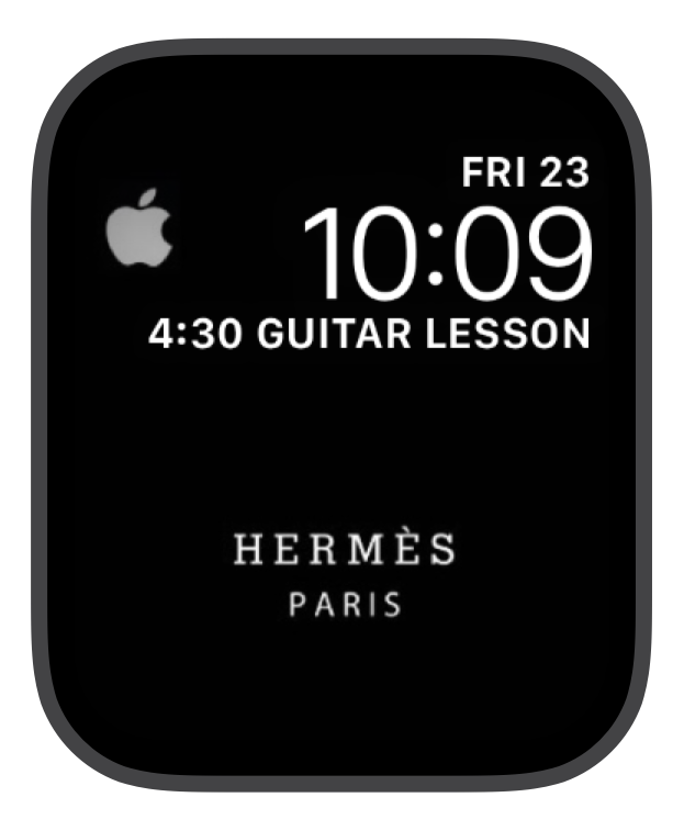 Hermès Watch Face